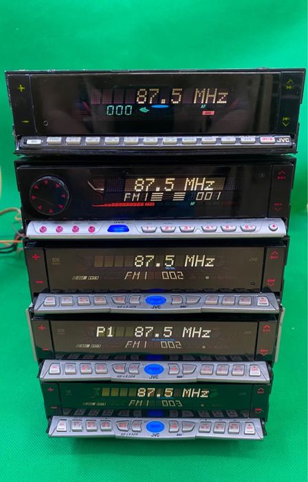 CD player auto JVC Chameleon KD LX 50/30/555/3R/333/111 F RARE