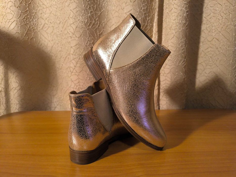 Cizme dama Bobbies aurii marime 37