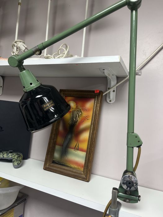 Работна лампа от 50-те години на миналия век от Кърт Фишер за Midgard