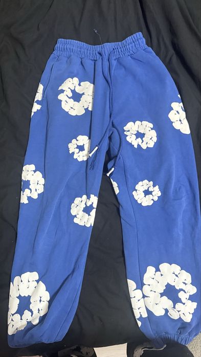 Pantaloni Denim Tears Albastri