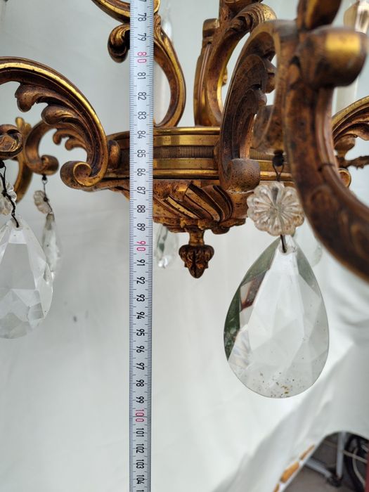 Superb candelabru Lucien Gau bronz