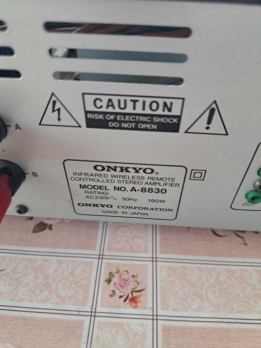 Amplificator audio Onkyo A 8830,stare perfecta de funcționare
