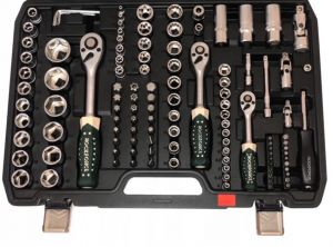 Гедоре 172 части 6-стен и 12-стен 1/4''&3/8''&1/2'' RockForce