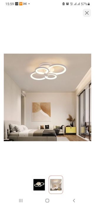 Продам  led люстра