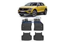 Гумени стелки зa VW T-Roc след 2017 г., ProLine 3D