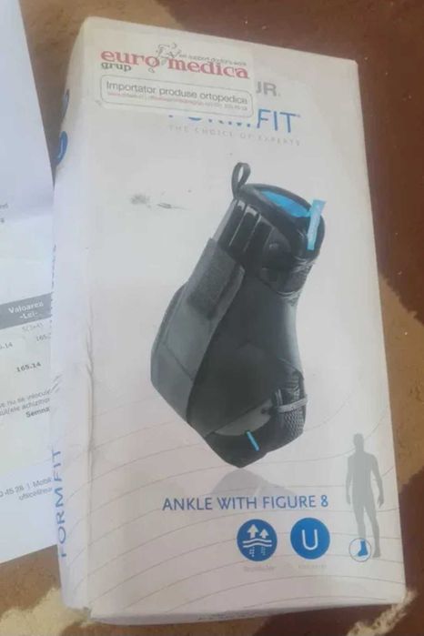 Orteza glezna/picior FORM FIT Ankle brace figure-8 straps