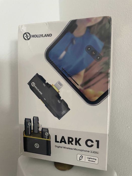 Microfon lavaliera LARK DUO C1 tiktok insta iphone NOU SIGILAT nu Rode