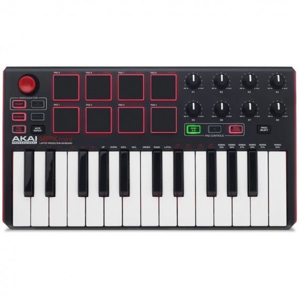 AKAI MPK mini миди клавиатура / RED