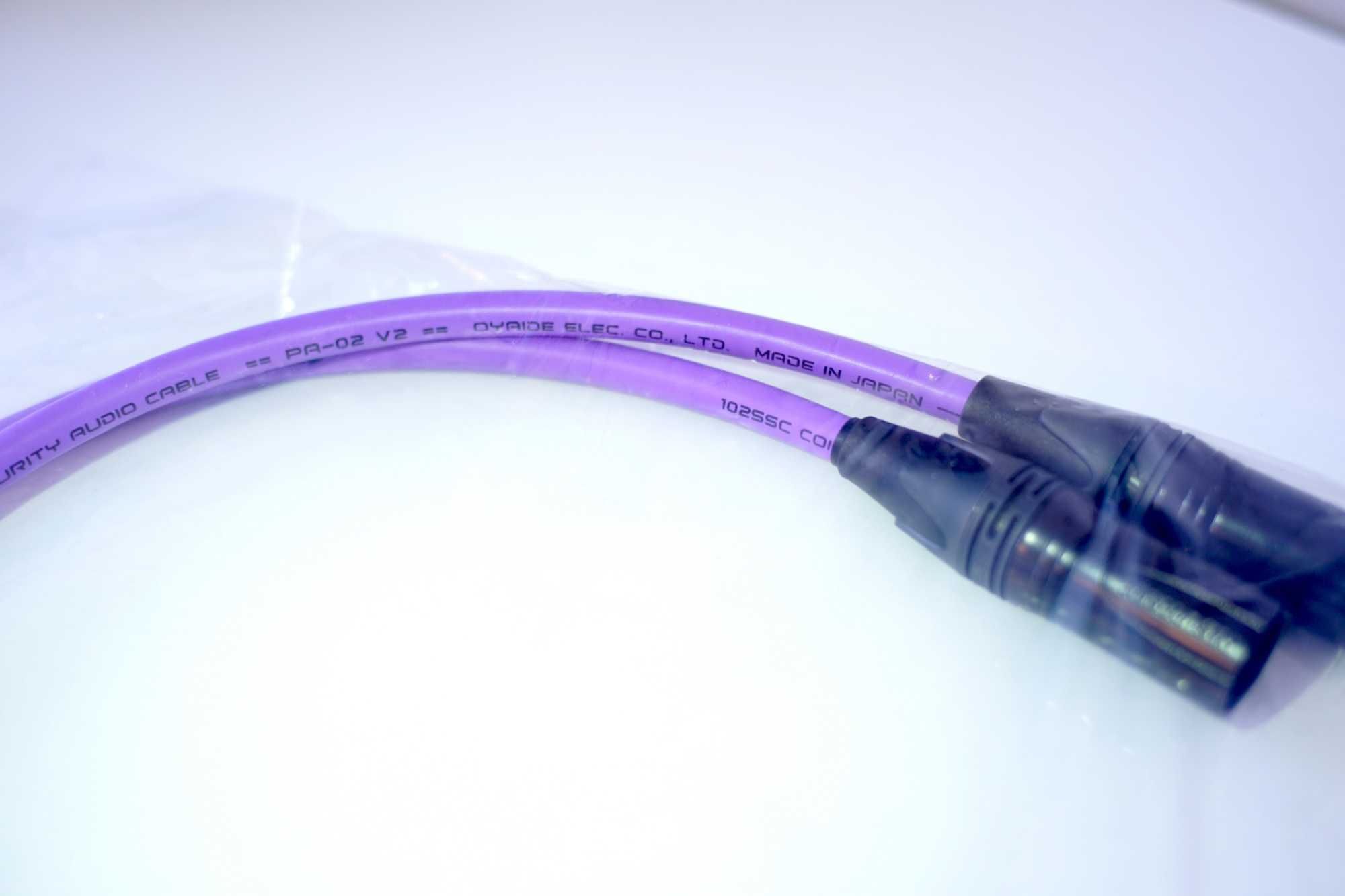 OYAIDE PA set cabluri XLR - XLR 50 cm, NeutriK, Made in Japan