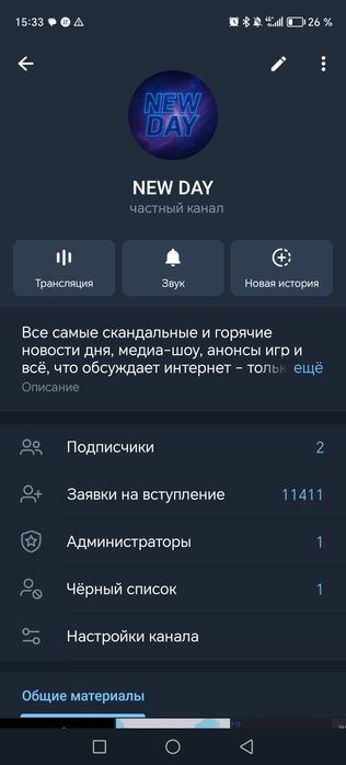 Продам телеграм канал, дёшево