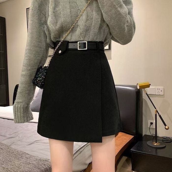 Мини юбка с шортами