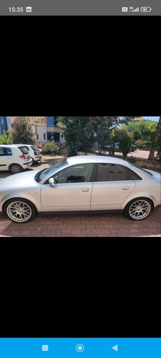 5х112 BBS 18 с летни гуми и налични капаци