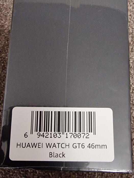 Huawei watch GT 6 46 mm  Black
