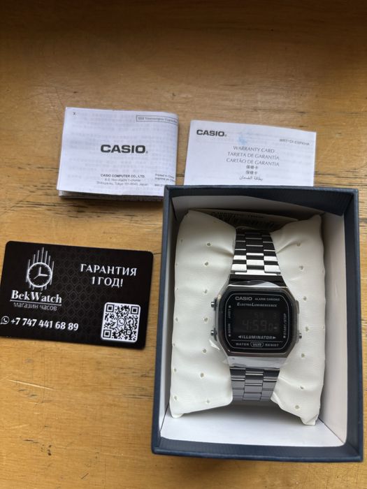 Часы Casio A168 новые