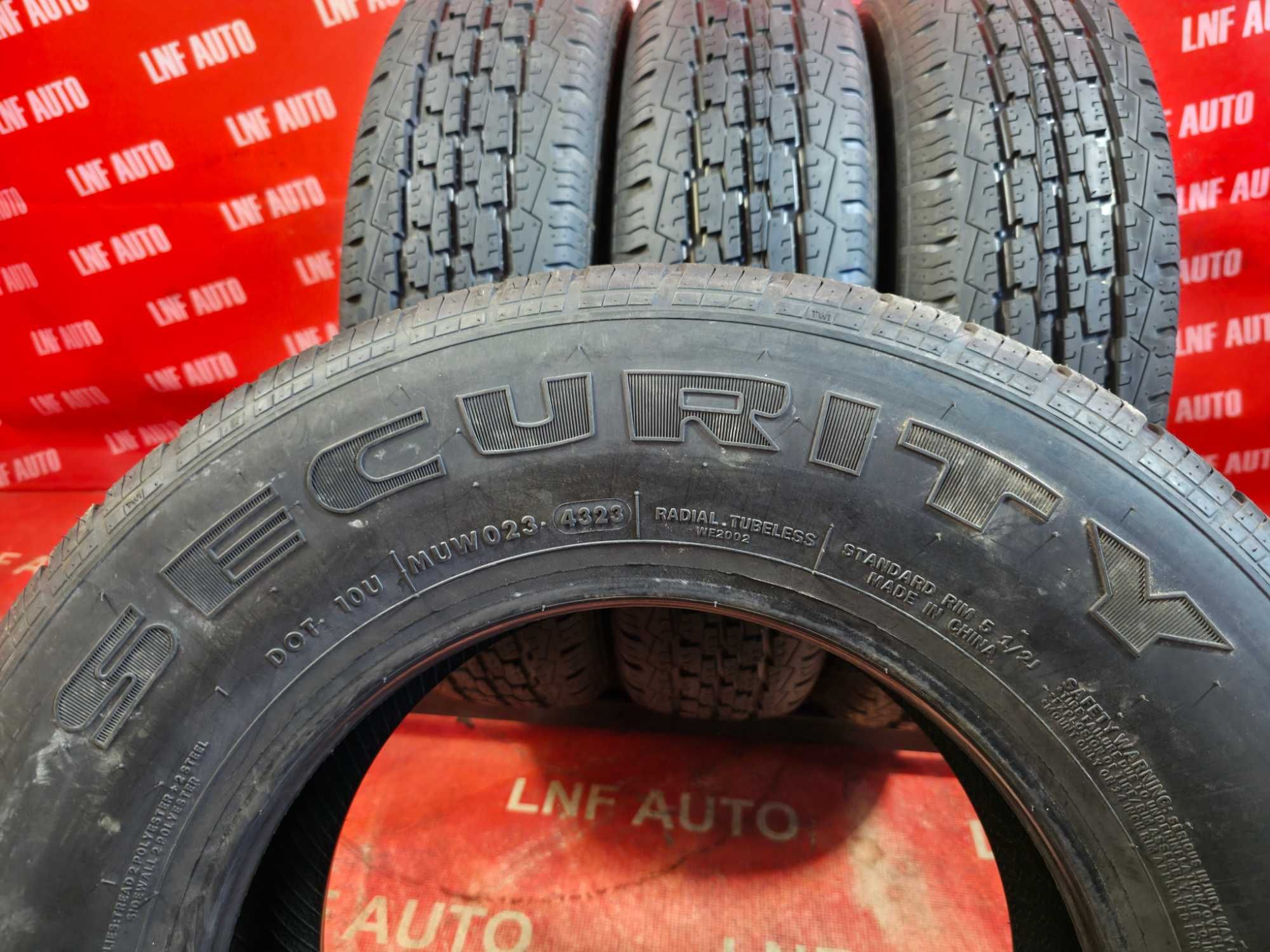 Anvelope M+S Trailer Platforma - 185R14C - Security - NOI - DOT 4323 !