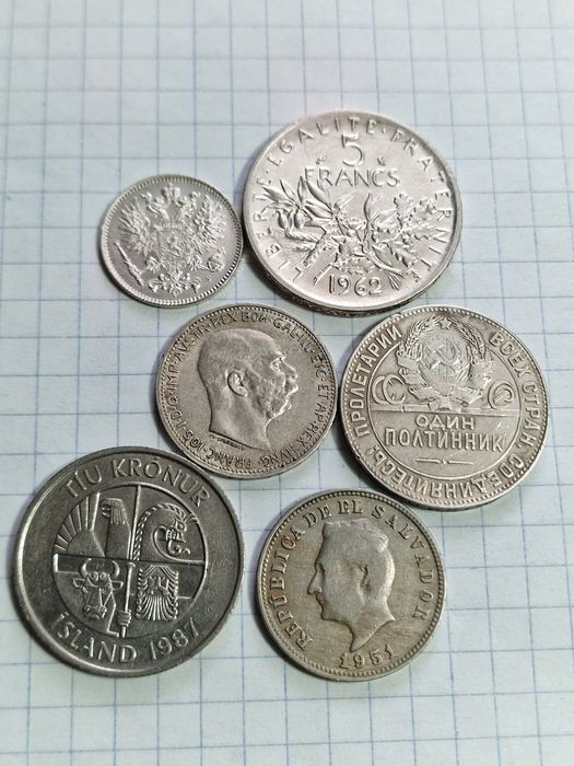 Старые монеты мира