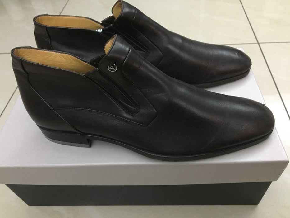 Ghete "Valentino" piele
