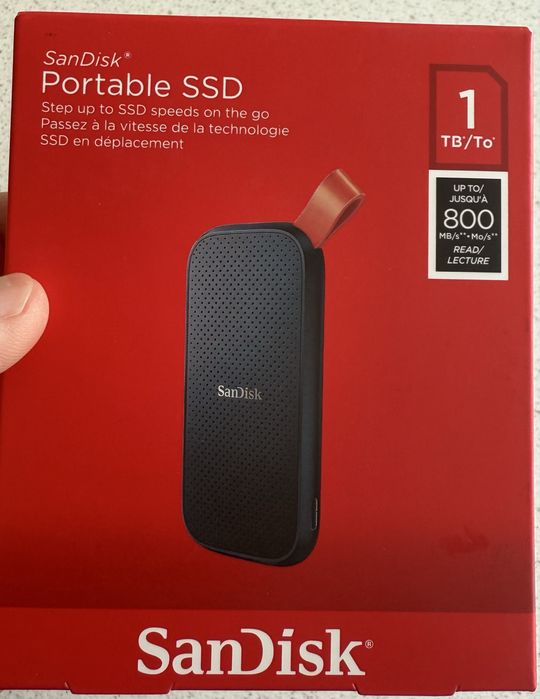 SSD 1 TB Portabil sigilat