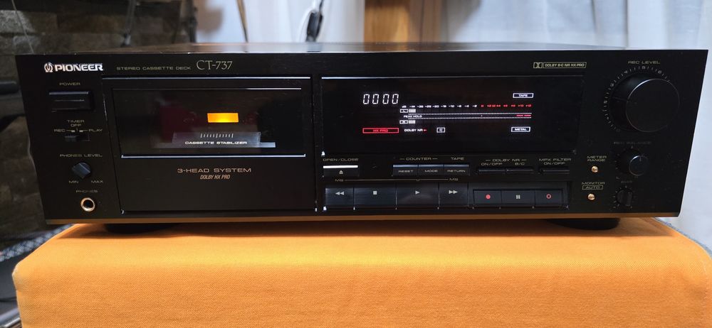 Casetofon deck Pioneer CT-737 – stare foarte bună.