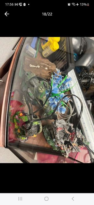 Acvariu cu mobilier JUWEL, și accesori ,