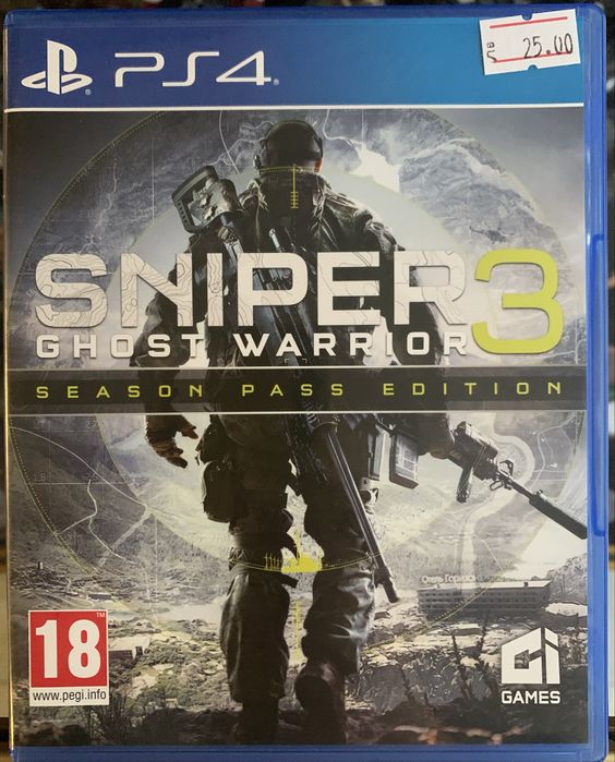 Игра за плейстейшън 4, Playstation 4 Sniper 3