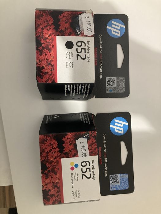Cartuse HP 652 Originale