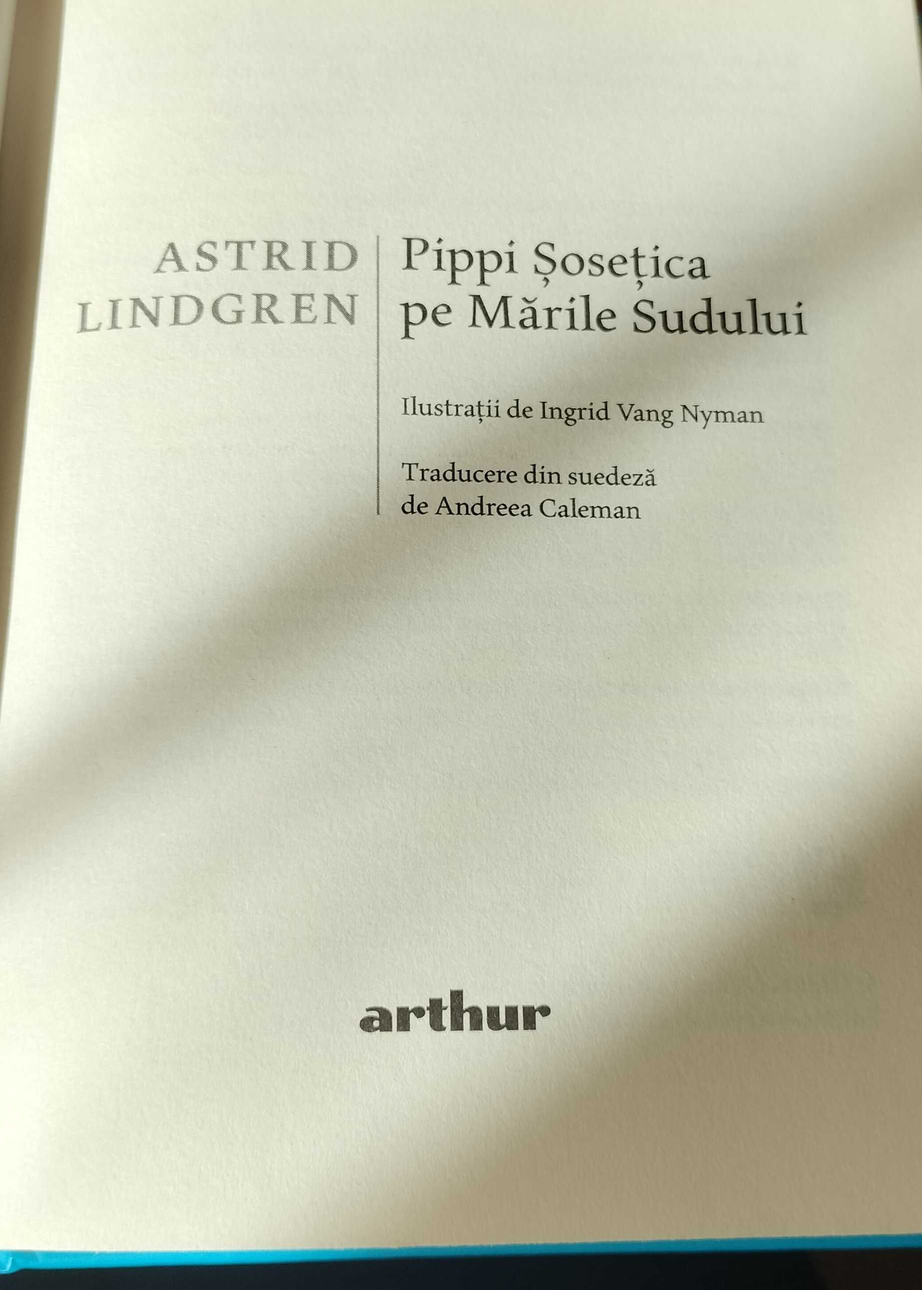 Pippi șosețica pe mările sudului de Astrid Lindgren