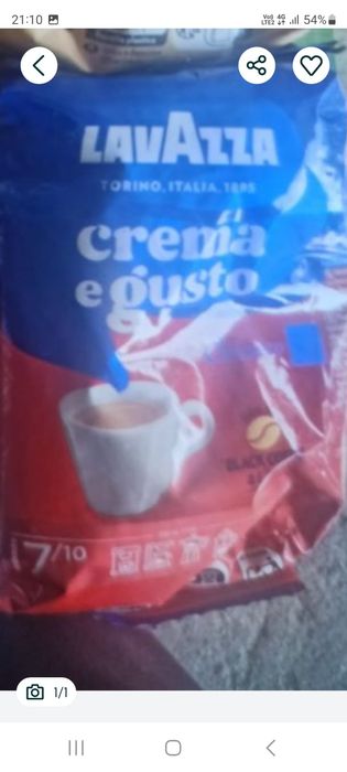 Cafea   lavazza  boabe