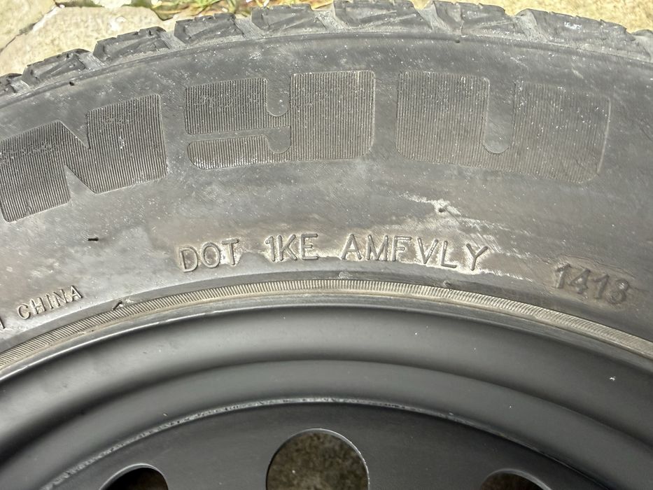 Железна джанта/резервна гума 15" цола 4х98