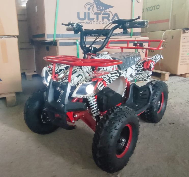 NOU Atv electric de 1000w cu roti pe 6 inch viteza reglabila pe 3 nive