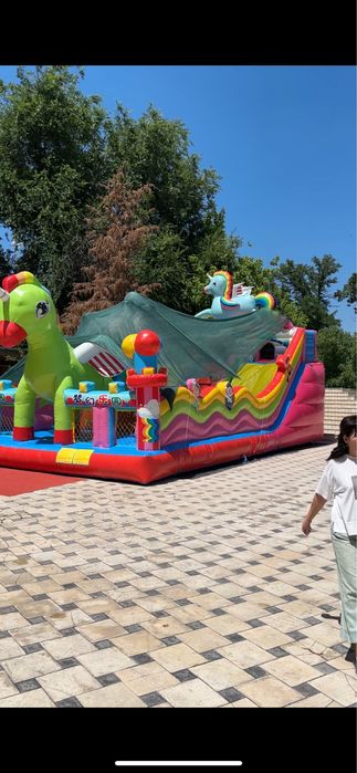 В продаже батут, 2 сезона использовался