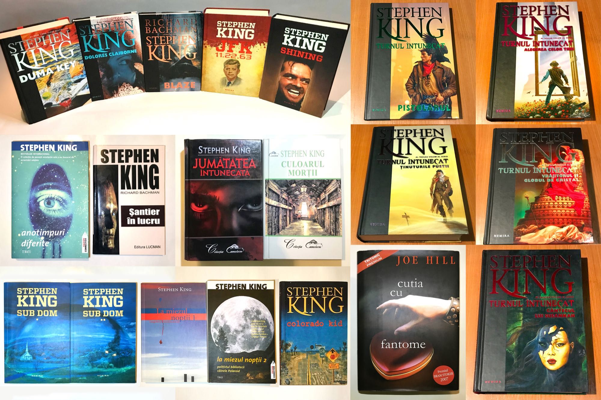 Stephen King,Culoarul Mortii,Shining,La Miezul Noptii,Duma Key