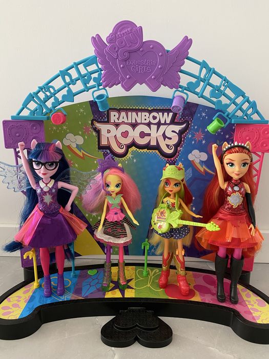 Păpusi Equestrya Girls Rainbow Rocks
