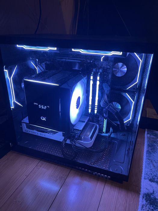 ТОП! Геймърски компютър RTX 3060ti R5 5600X