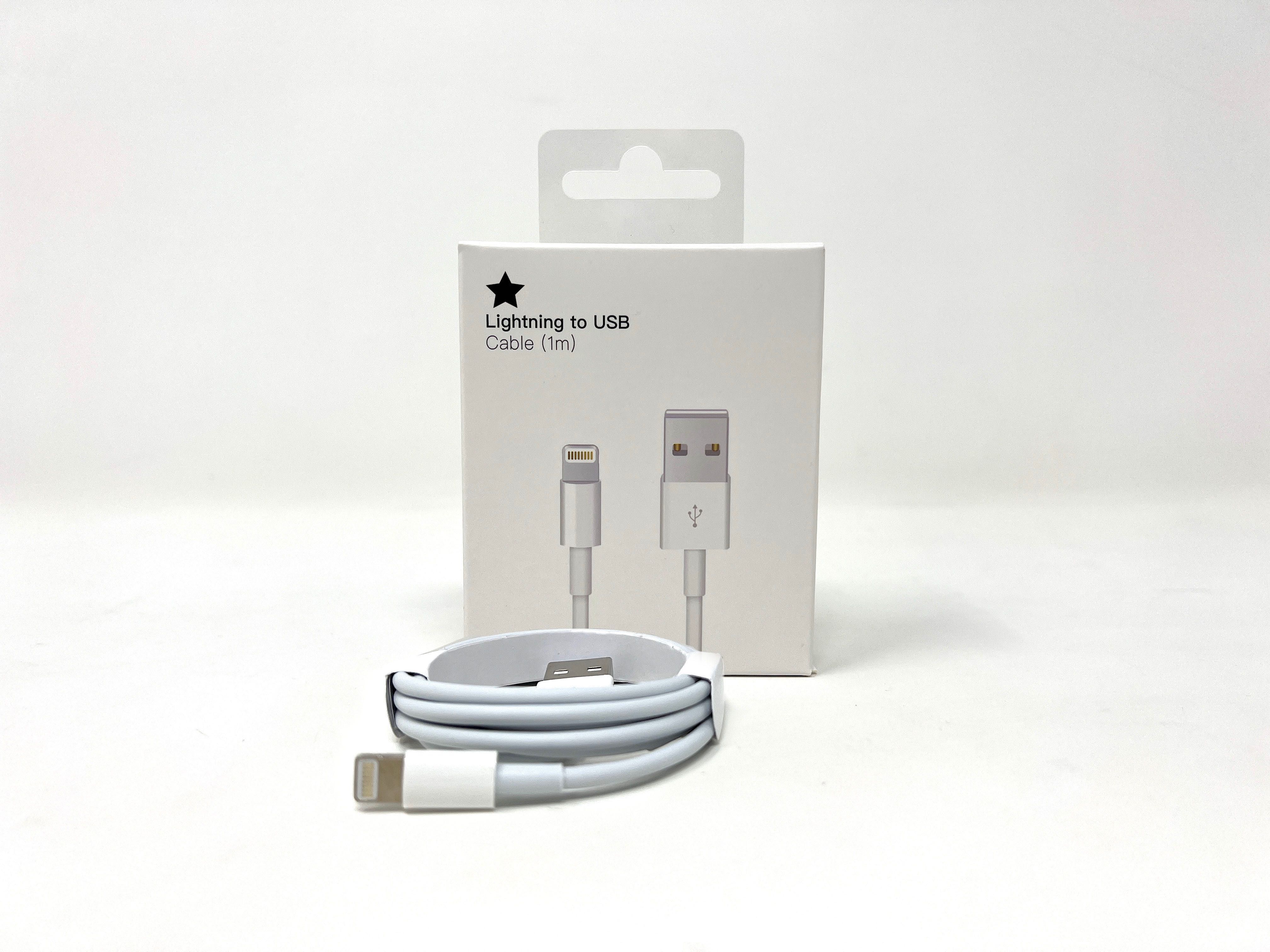 Зарядно Адаптер Кабел USB - A to Lightning 1m за Apple iPhone Айфон