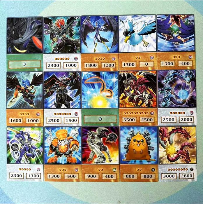 Yu-Gi-Oh Anime Style Карти
