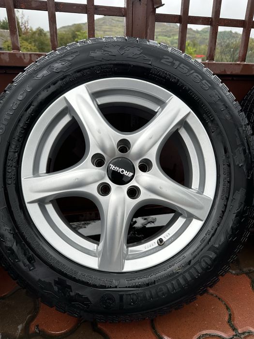 De vanzare set roti iarna vw Tiguan 215 65/16