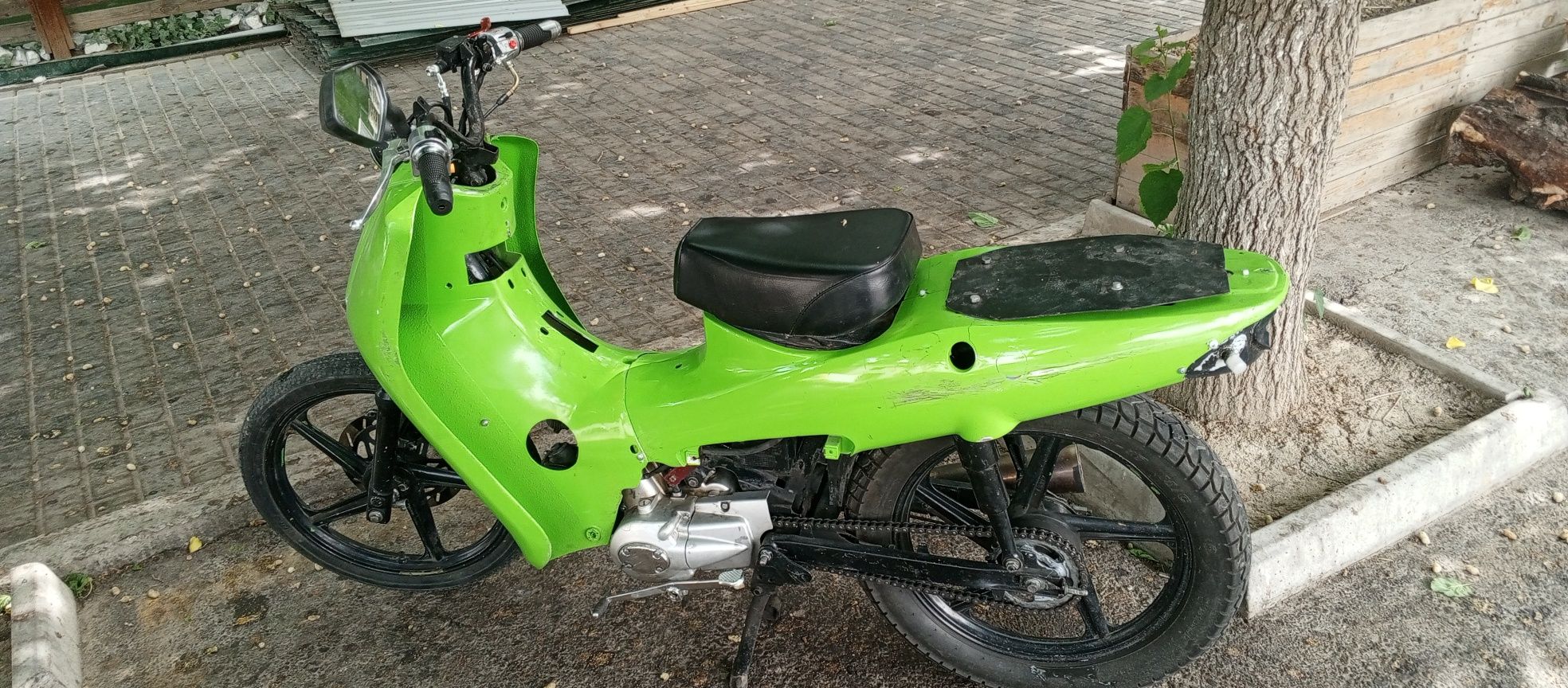 Мопед 110 сс hyosung на ходу
