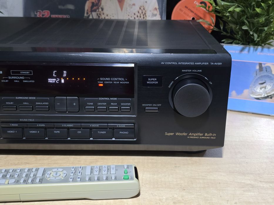 Amplificator SONY TA-AV581, 2.0 hifi,  5.1 ,woofer pasiv