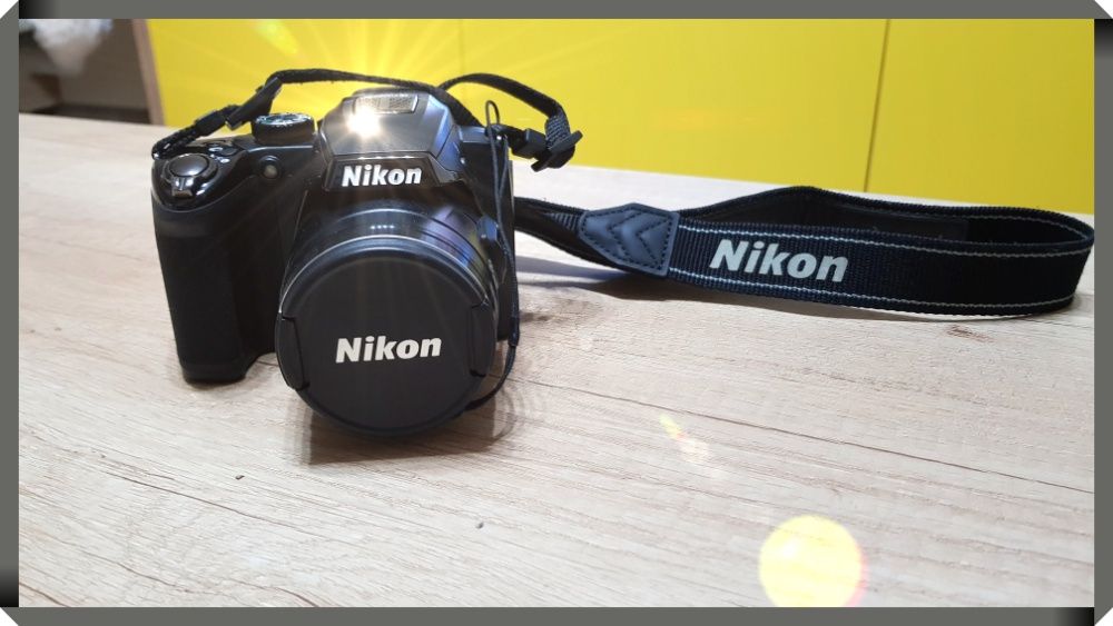 Aparat foto digital Nikon Coolpix P500, Negru