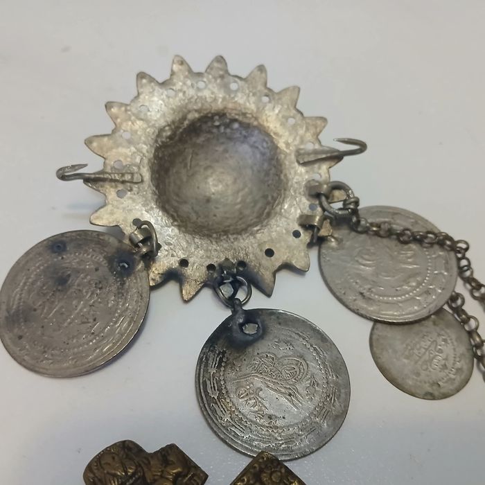 Автентичен възрожденски кюстек/синджир и кръст