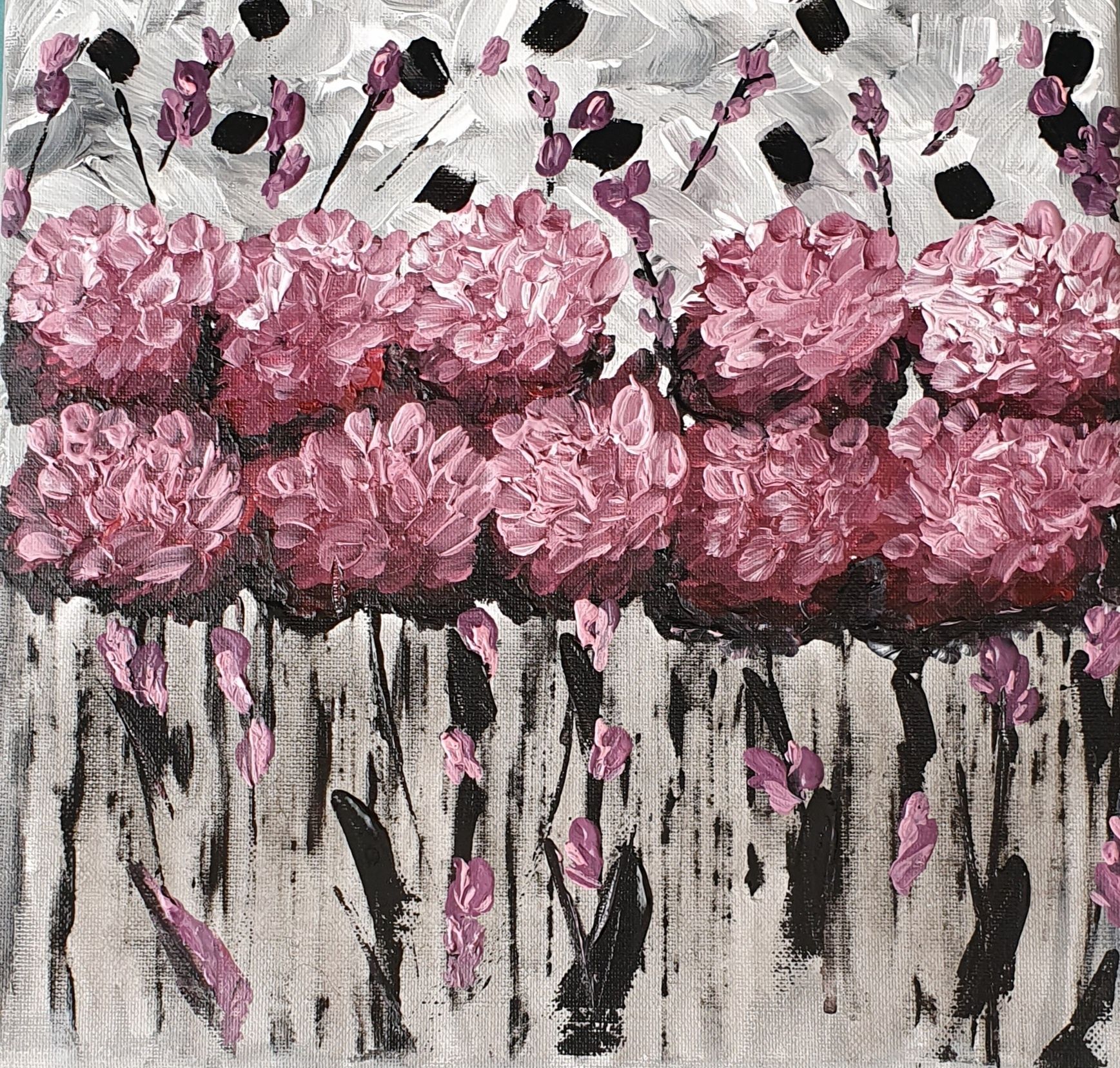 Tablou pe lemn/ canvas în acril