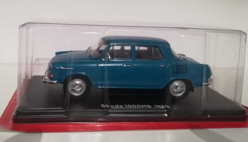 Macheta Skoda 1000 MB 1969 - Hachette 1/24