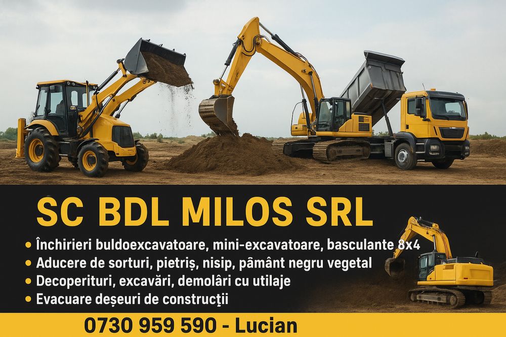 Concasor  de inchiriat