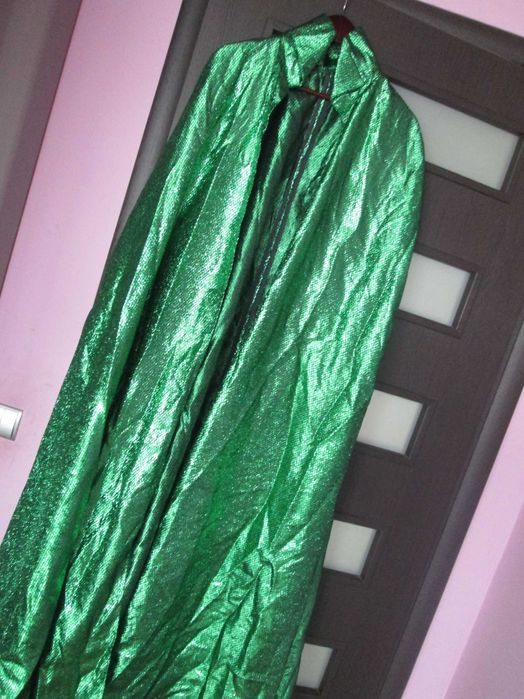 pelerina verde stralucitoare extralarge unisex