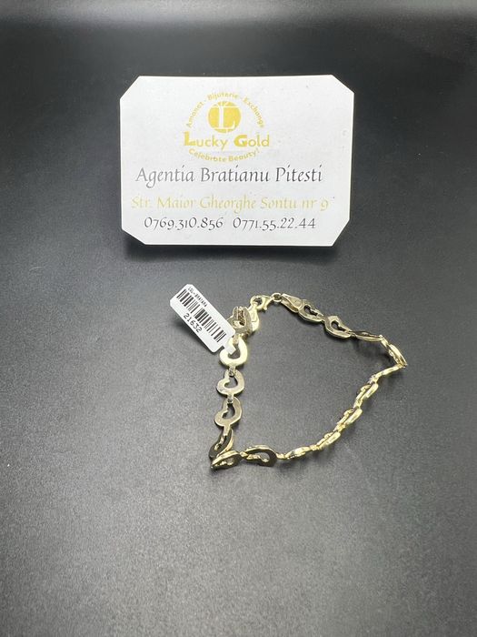 Bratara aur 14k 5.41 gr lungime 20 cm cod 21632