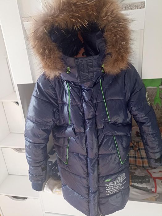 Продам куртку 146 р зима