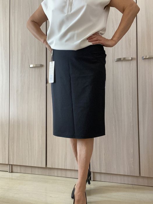 Юбка карандаш черная