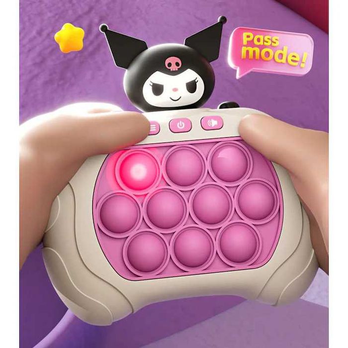 Детска антистрес играчка 999 нива на трудност popit push/Стич/Куроми