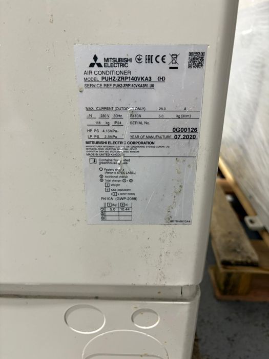 Caseta aer condiționat-mitsubishi 48000btu